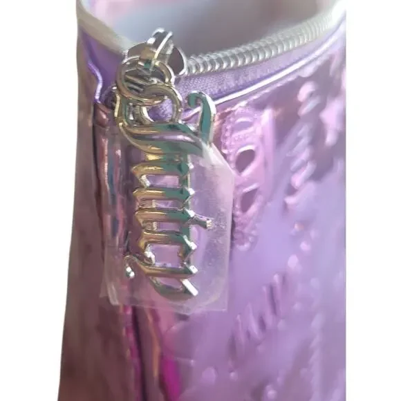 Juicy Couture Makeup Bag NWOT Pink - Picture 7 of 7